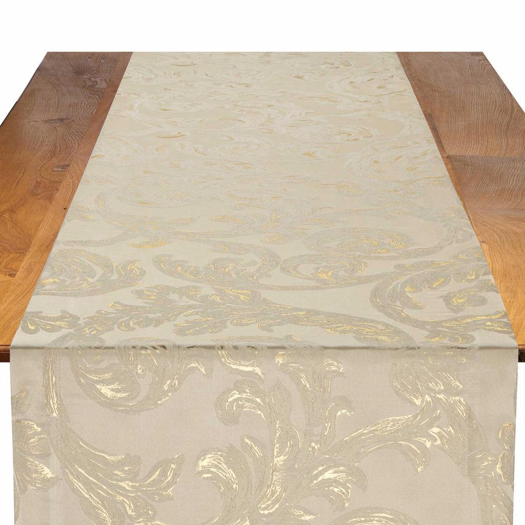 Lucia Antique Table Runner - Linen Rentals | Wedding Table Linen ...