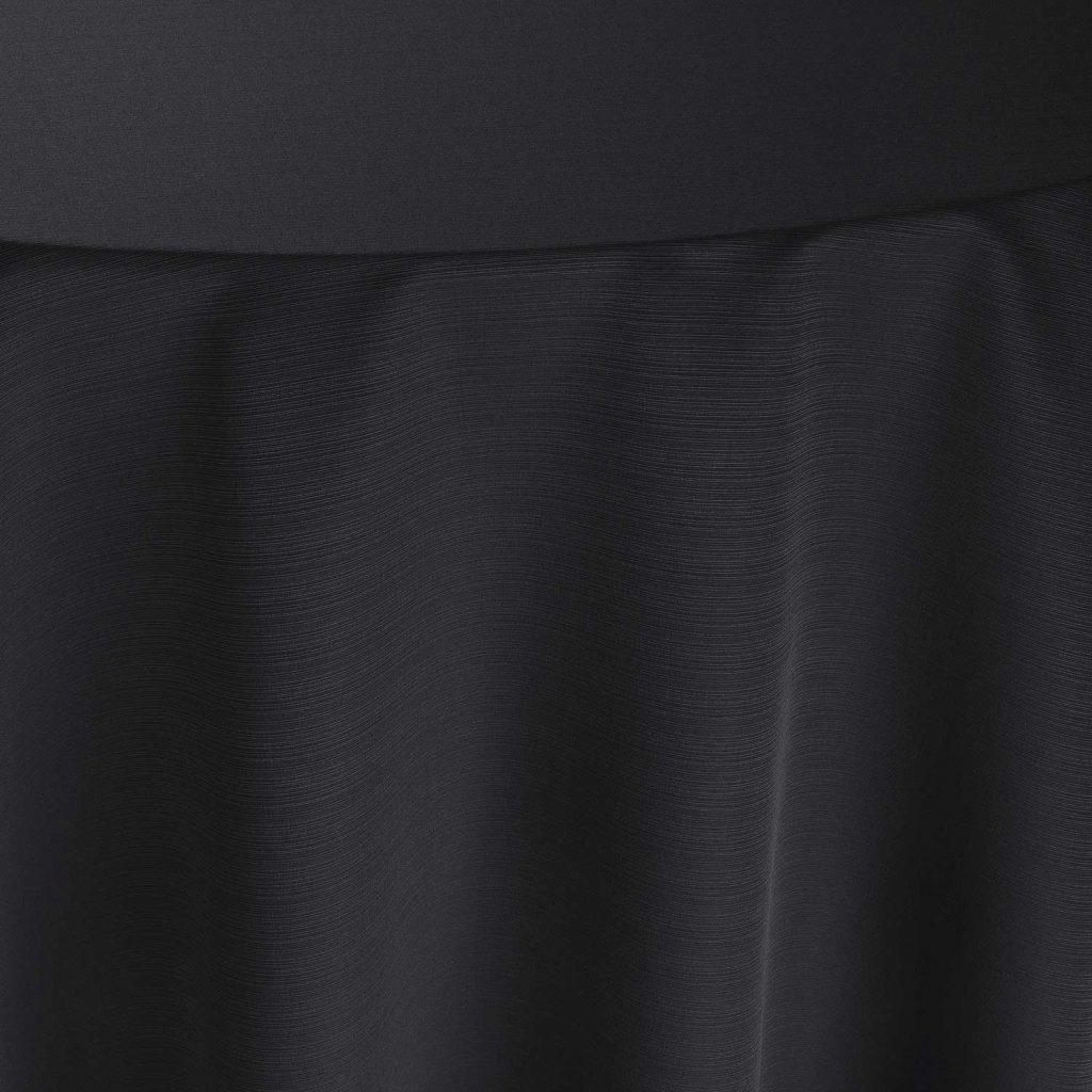 Faille Black Table Linen - Linen Rentals | Wedding Table Linen, Runners ...