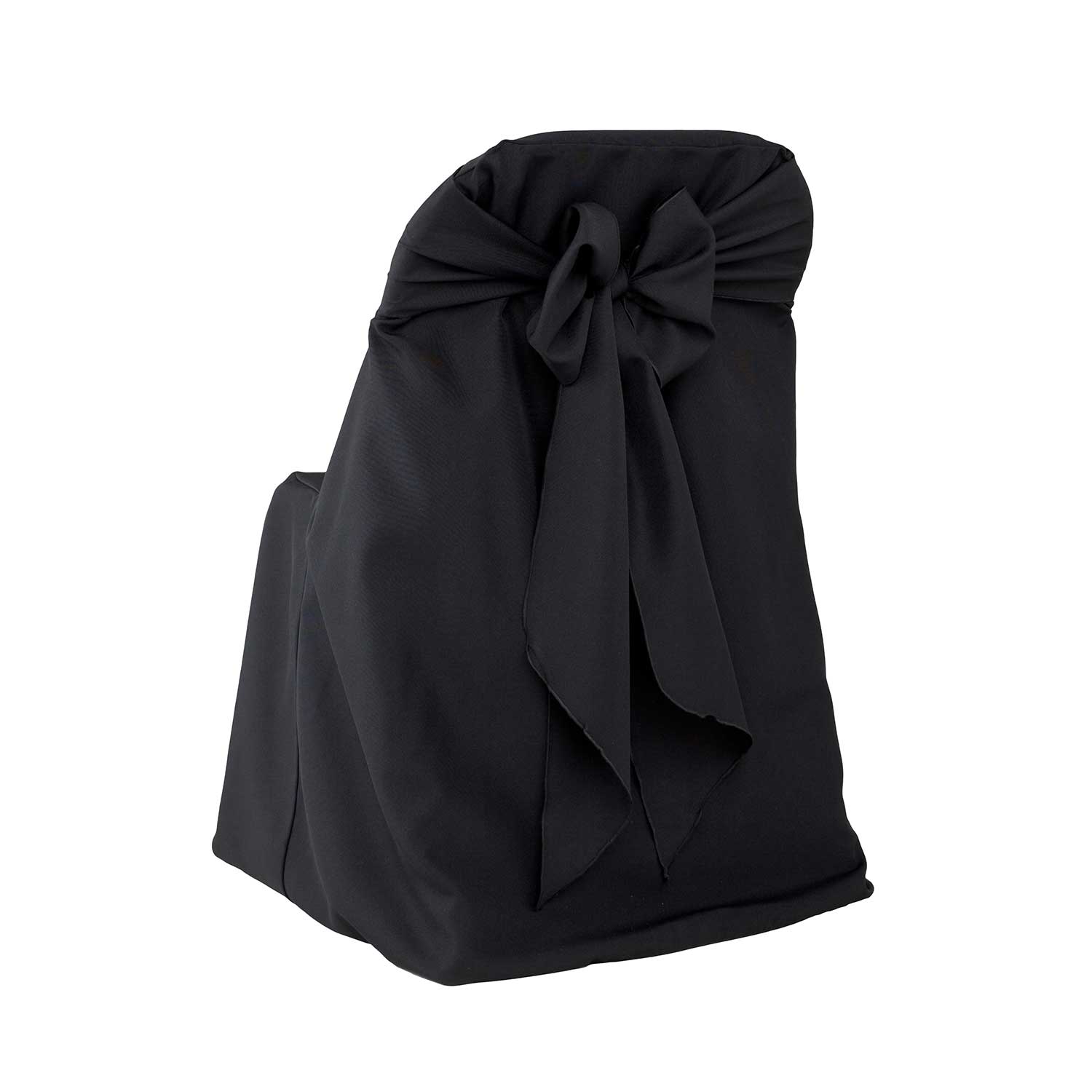 Black Folding Chair Chair Cover 1 