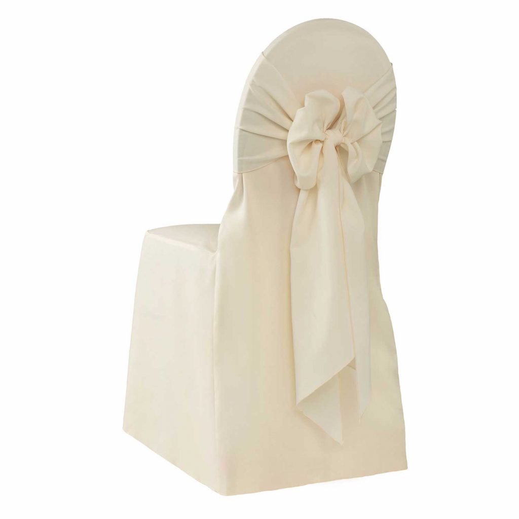 Classic Ivory Chair Cover - Linen Rentals | Wedding Table Linen ...