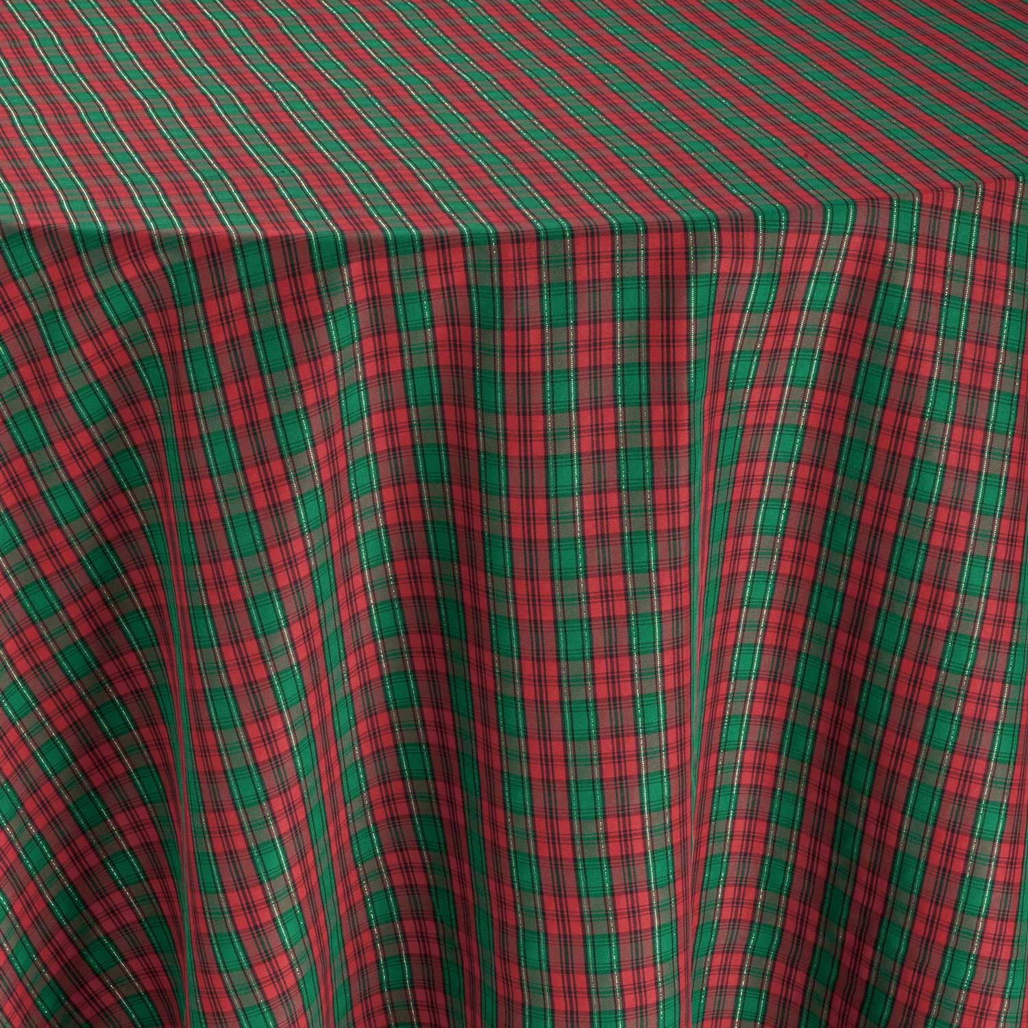 Red Green Holiday Plaid Table Linen - Linen Rentals | Wedding Table ...