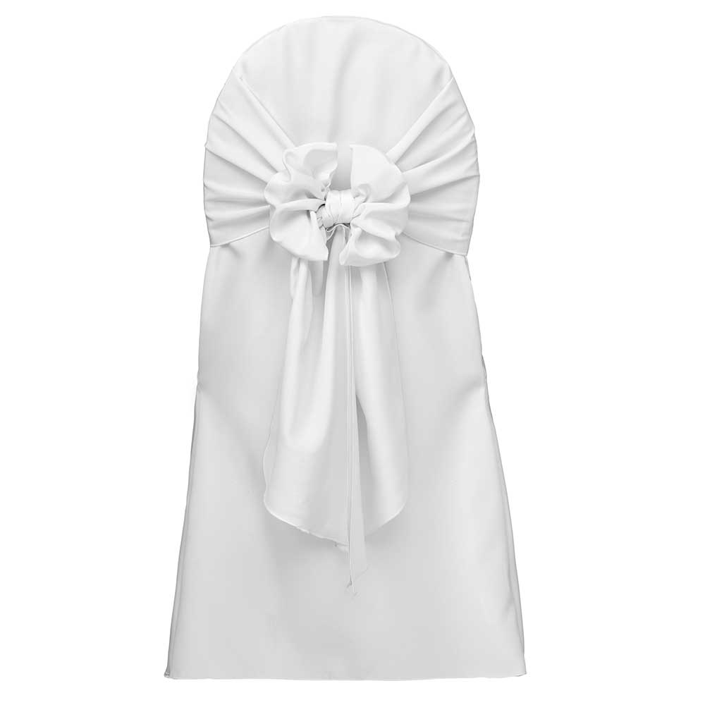 Bengaline White Chair Tie - Linen Rentals | Wedding Table Linen ...