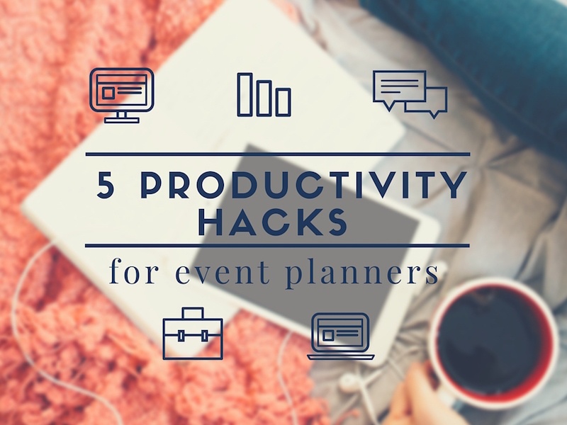 5 Productivity Hacks for Event Planners | BBJ Linen