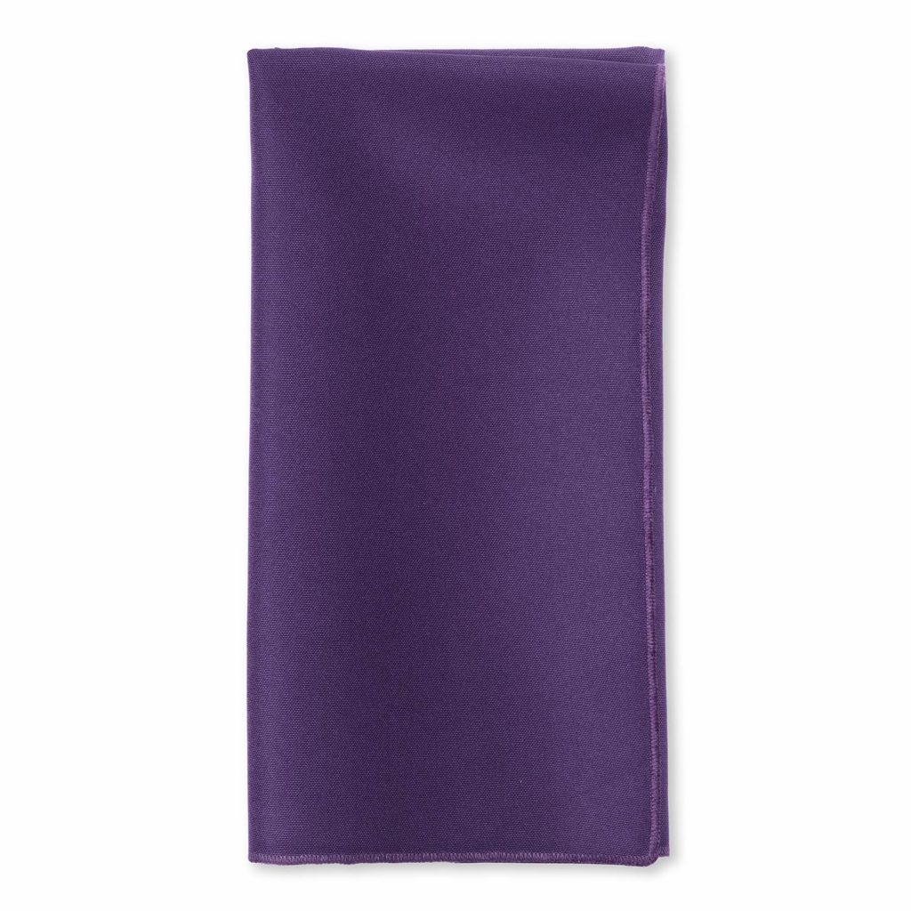 Classic Purple Napkin - Linen Rentals | Wedding Table Linen, Runners ...