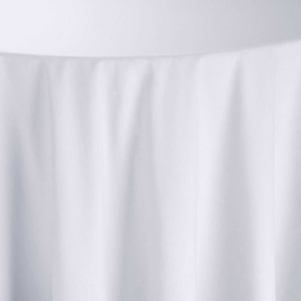 Nuovo White Table Linen - Linen Rentals | Wedding Table Linen, Runners ...
