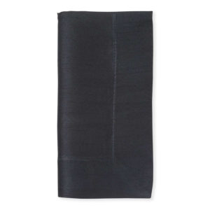 Dupionique Black Napkin