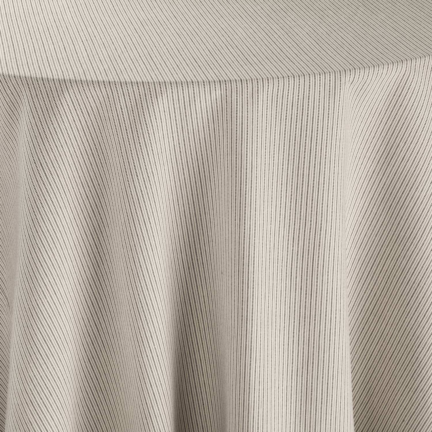 Prairie Black/Natural Table Linen - Linen Rentals | Wedding Table Linen ...