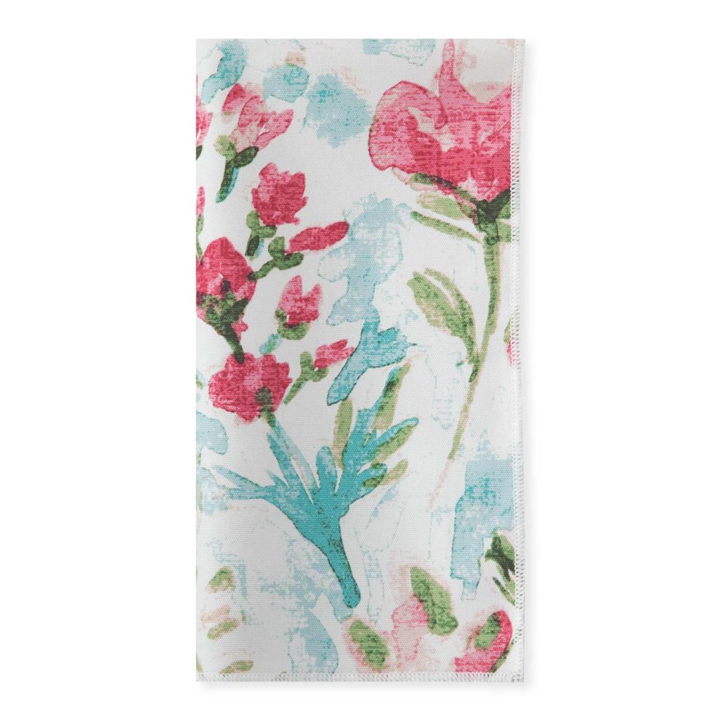 Sweet Pea Fuchsia Dinner Napkin - Linen Rentals | Wedding Table Linen ...