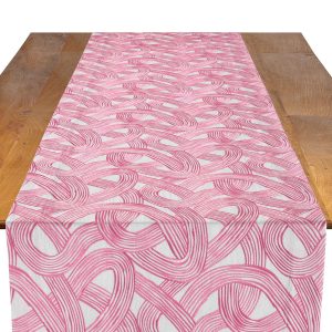 Viva Raspberry Table Runner