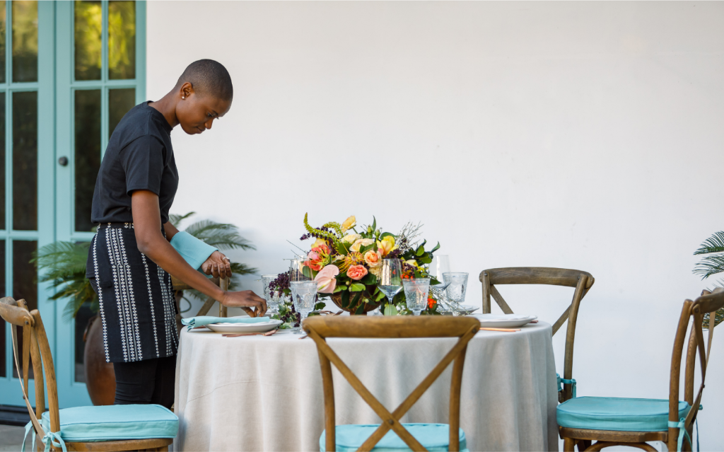 BBJ Production Set up and strike