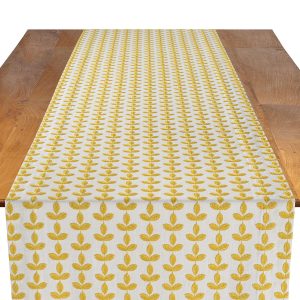 Santolina Golden Table Runner