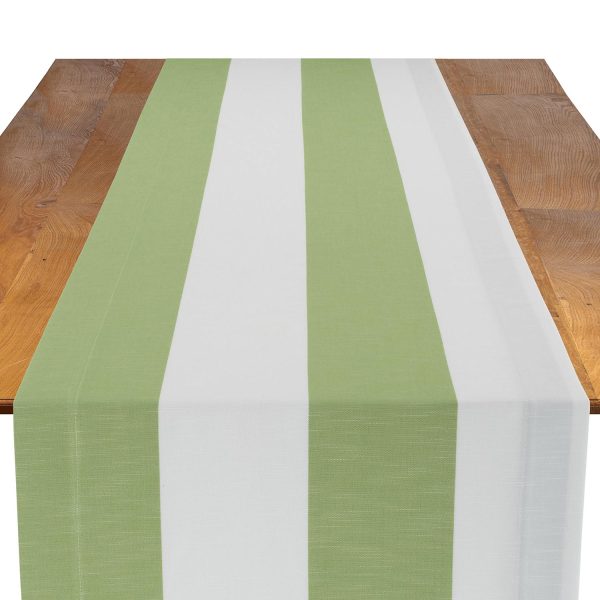 Vintage Stripe Palm Runner