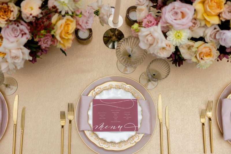 Close-up of Orly Gilded’s fine metallic weave