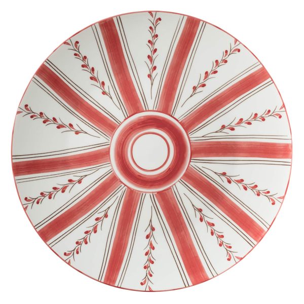 Serena Crimson Charger