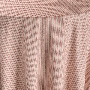Tide Crimson Table Linen
