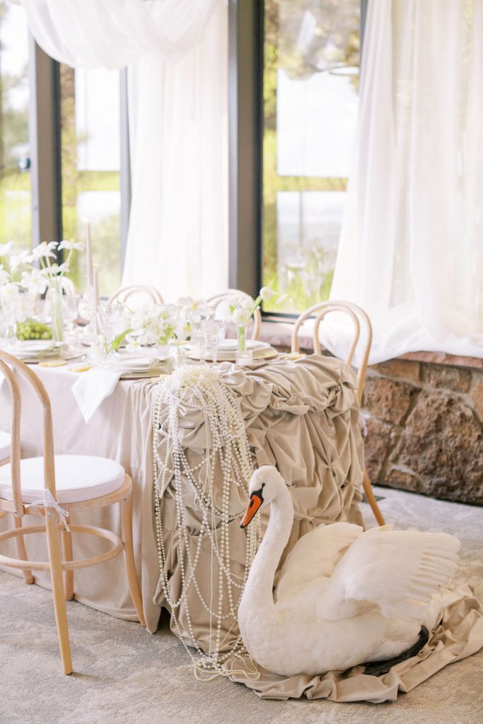 Extravagant design for luxury wedding