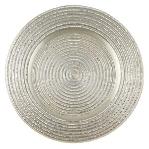 Starlight Silver Pearl Charger