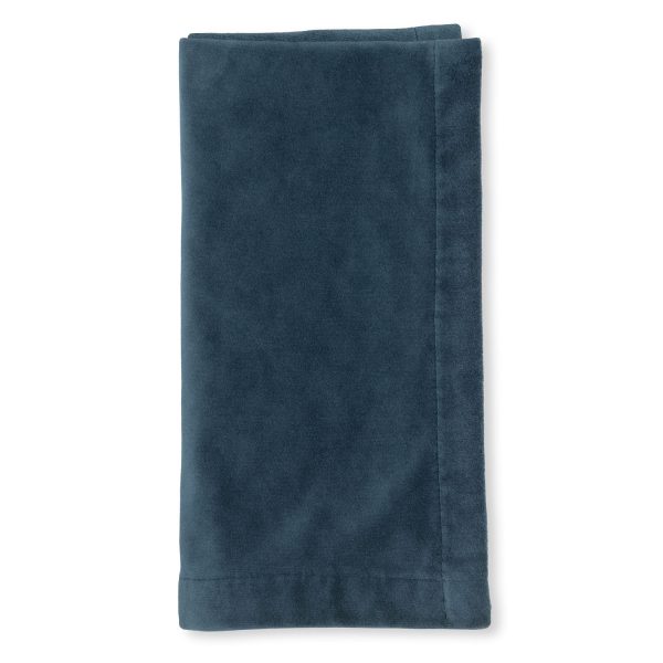 Velvet Navy Napkin