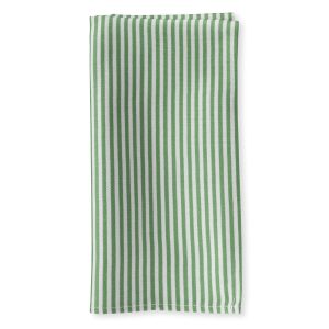 Cottage Stripe Laurel Napkin