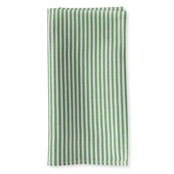 Cottage Stripe Laurel Napkin
