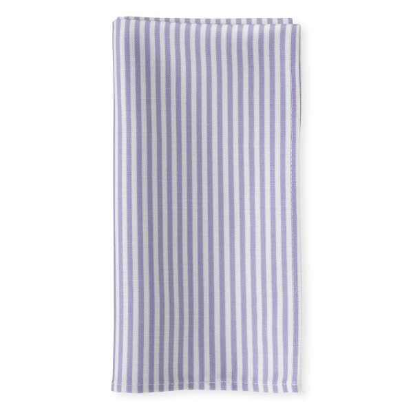 Cottage Stripe Lilac Napkin full
