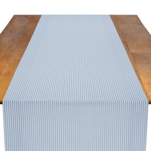 Cottage Stripe Provence Table Runner