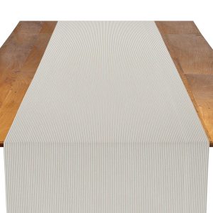 Essex Taupe Table Runner
