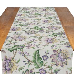 Nellie Lilac Table Runner