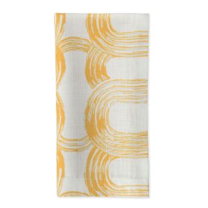 Brush Rings Mustard Napkin