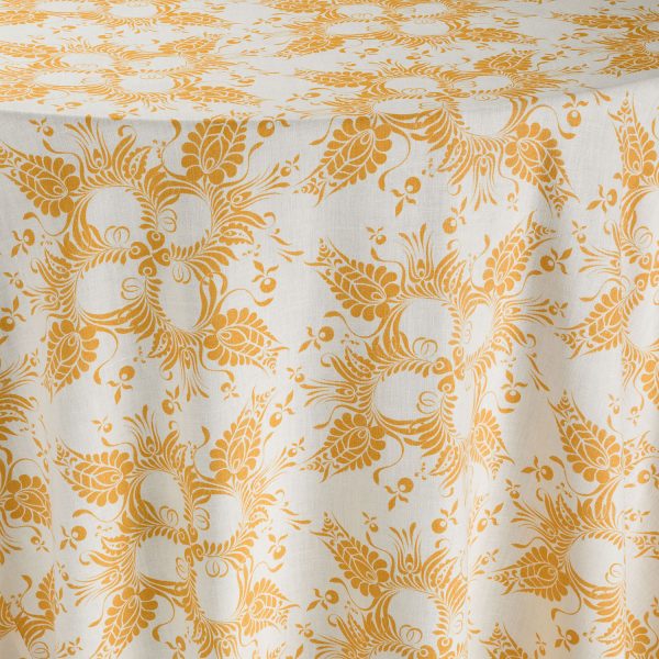 Deco Floral Mustard Table Web