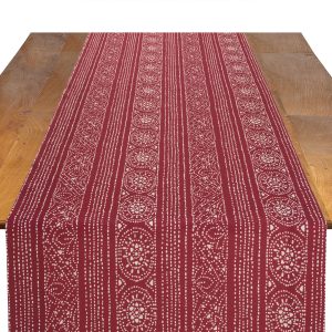 Ellison Red Table Runner