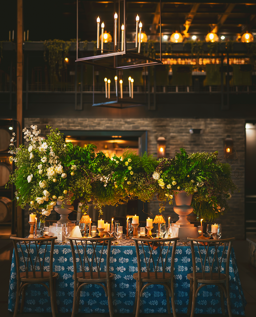Briarwood Denim Table Setting