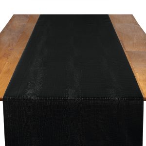 Locke Onyx Table Runner