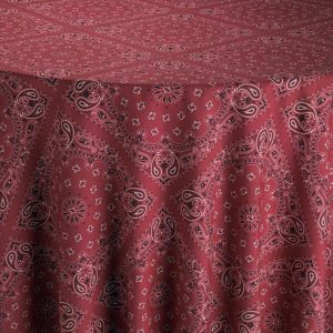 Marlowe Red Table Linen