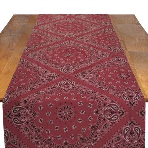 Marlowe Red Table Runner