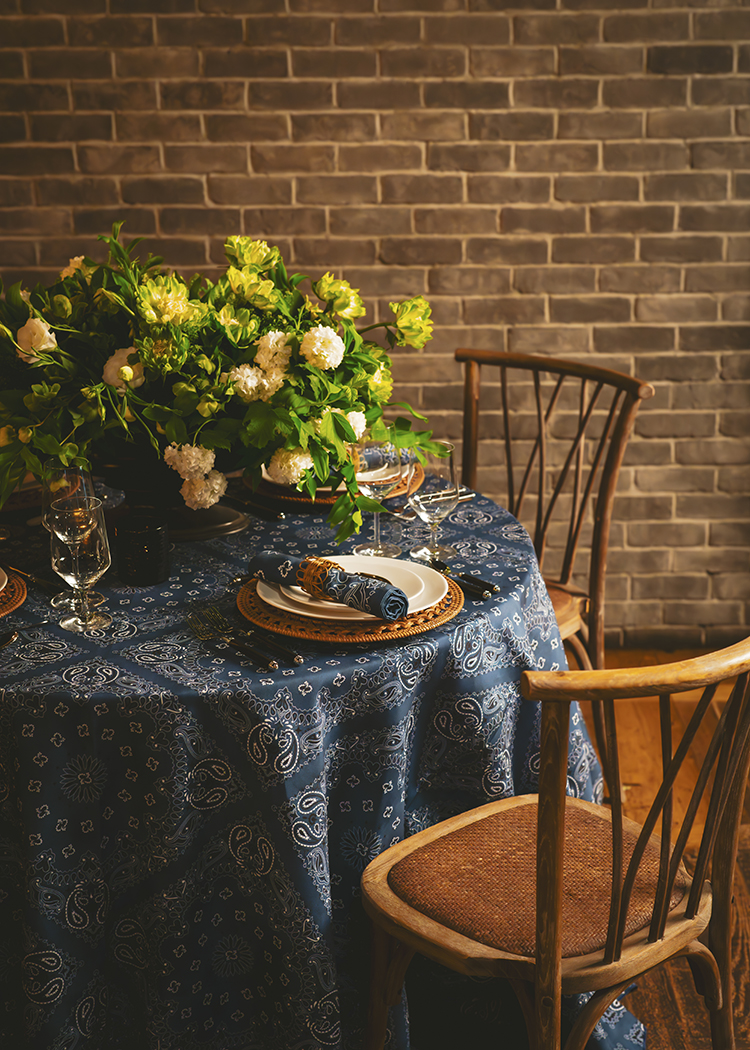 Marlowe Denim Table Runner