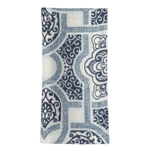 Mosaic Tile Denim Napkin