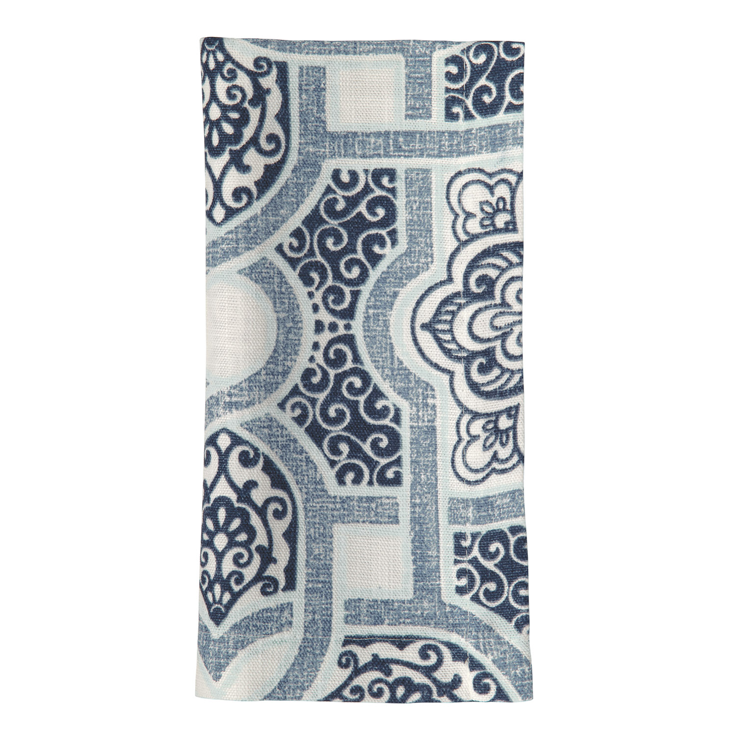 Mosaic Tile Denim Napkin
