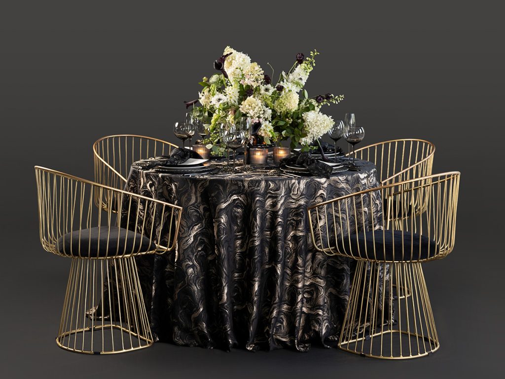 Eclipse Onyx Table Linen