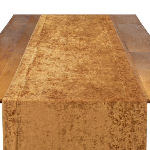 Chenille Pyrite Table Runner