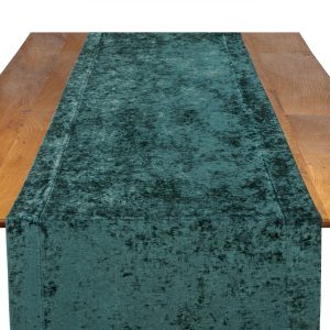 Chenille Ultramarine Table Runner