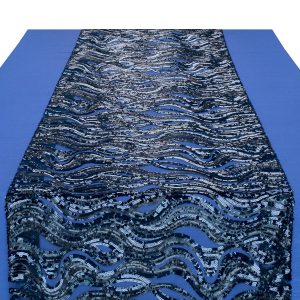 Lumen Sapphire Table Runner